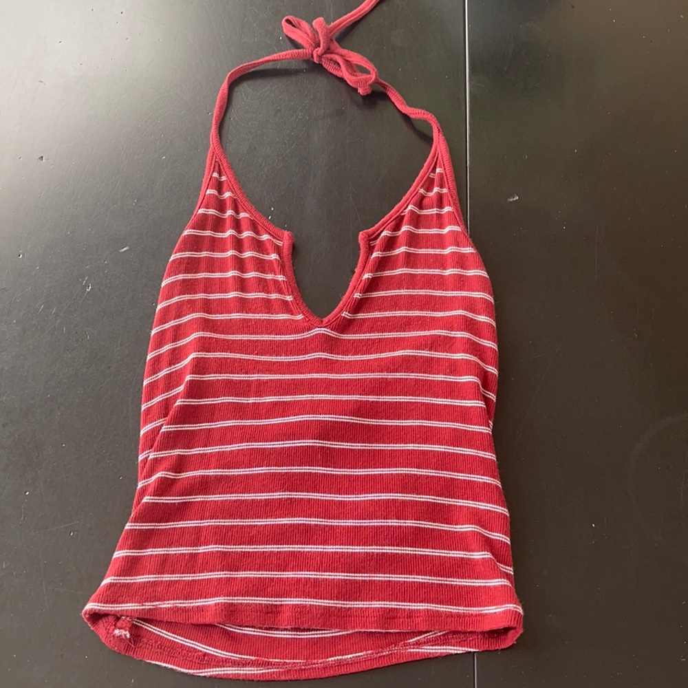 Urban Outfitters Stripe Halter Tank